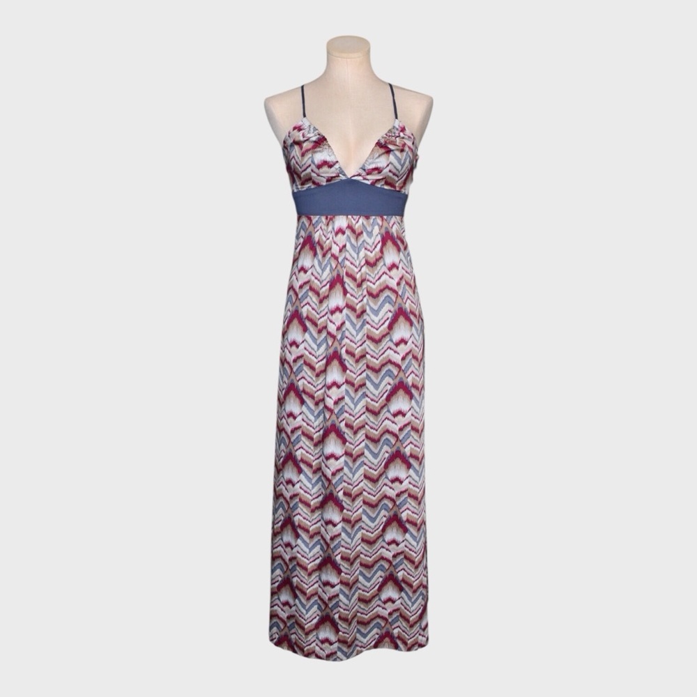 BCBGeneration Chevron Print‎ Maxi Dress